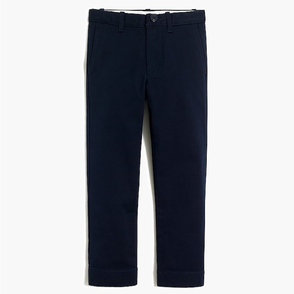 Crewcuts Navy Straight-Leg Kids Chinos